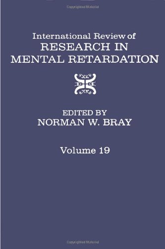 Stock image for International Review of Research in Mental Retardation, Vol. 19 for sale by GuthrieBooks