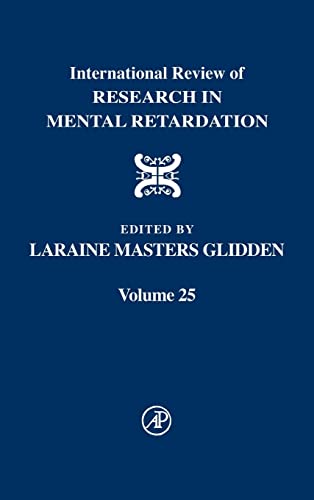 Stock image for International Review of Research in Mental Retardation for sale by Better World Books Ltd