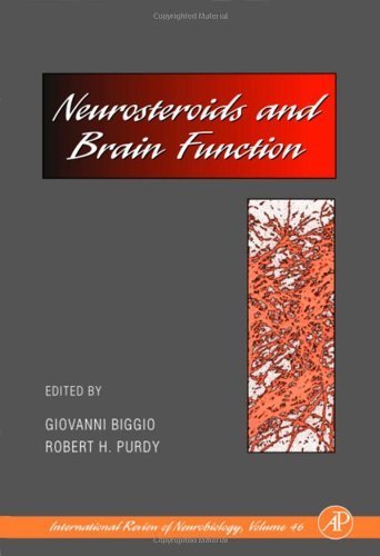 Stock image for Neurosteroids and Brain Function, Volume 46 (International Review of Neurobiology) Biggio, Giovanni; Purdy, Robert H.; Bradley, Ronald J.; Harris PhD, R. Adron and Jenner, Peter for sale by CONTINENTAL MEDIA & BEYOND