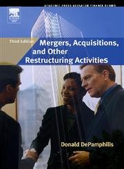 9780123694034: Mergers, Acquisitions, and Other Restructuring Activities (Academic Press Advanced Finance)