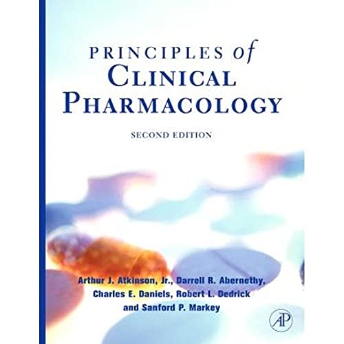 Imagen de archivo de Principles of Clinical Pharmacology a la venta por Books of the Smoky Mountains