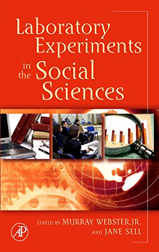 Stock image for Laboratory Experiments in the Social Sciences for sale by ThriftBooks-Atlanta