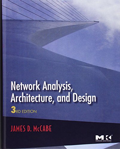 9780123704801: Network Analysis, Architecture, and Design (The Morgan Kaufmann Series in Networking)