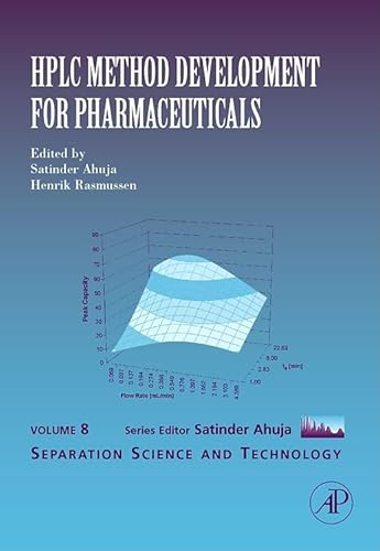 9780123705402: HPLC Method Development for Pharmaceuticals (Separation Science and Technology): Volume 8