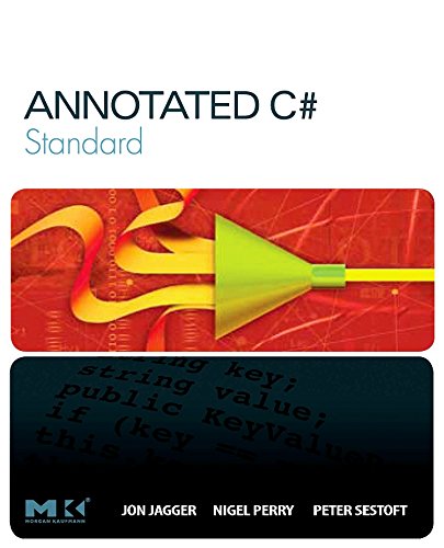 Stock image for Annotated C# Standard for sale by Irish Booksellers