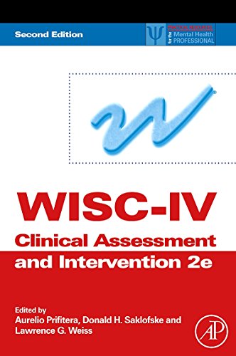 Stock image for WISC-IV Clinical Assessment and Intervention for sale by Better World Books