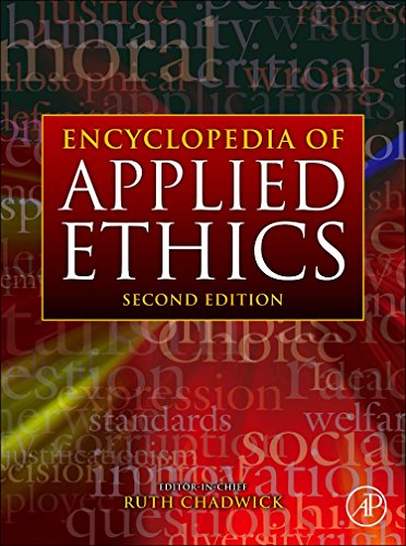 Stock image for Encyclopedia of Applied Ethics for sale by GF Books, Inc.