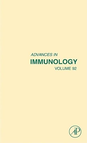 Beispielbild fr Advances in Immunology, Volume 92, 2006 zum Verkauf von Katsumi-san Co.