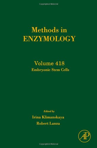 Beispielbild fr Methods in Enzymology: Embryonic Stem Cells (Volume 418) zum Verkauf von Anybook.com