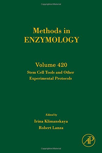 Beispielbild fr Methods in Enzymology: Stem Cell Tools and Other Experimental Protocols (Volume 420) zum Verkauf von Anybook.com