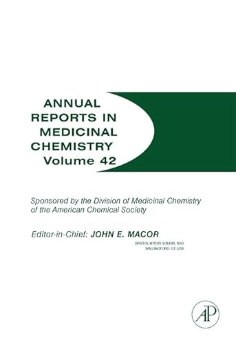 9780123739124: Annual Reports in Medicinal Chemistry: 42: Volume 42