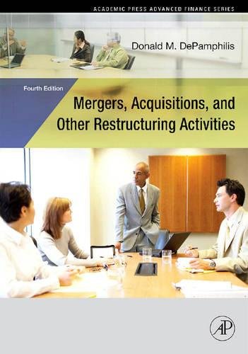 Stock image for Mergers, Acquisitions, and Other Restructuring Activities (Academic Press Advanced Finance) for sale by HPB-Red