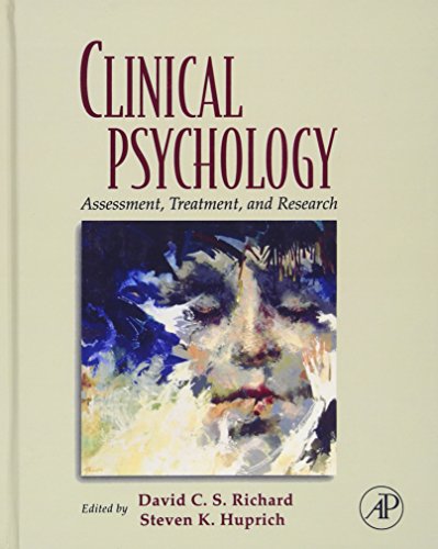 Imagen de archivo de Clinical Psychology: Assessment, Treatment, and Research a la venta por ThriftBooks-Dallas