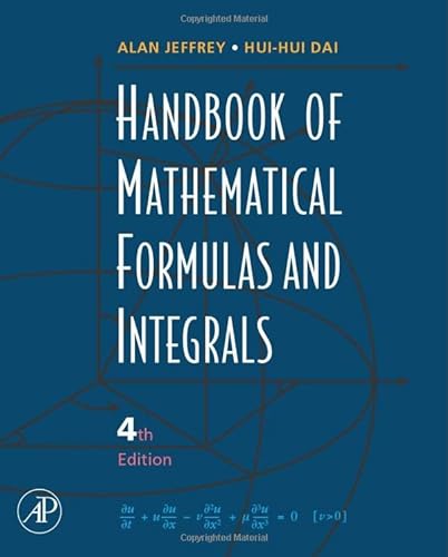 Beispielbild fr Handbook of Mathematical Formulas and Integrals zum Verkauf von BooksRun