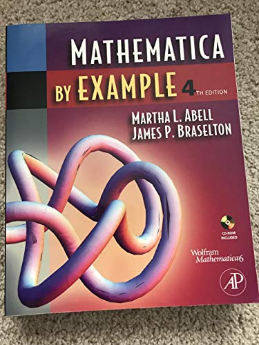 9780123743183: Mathematica by Example