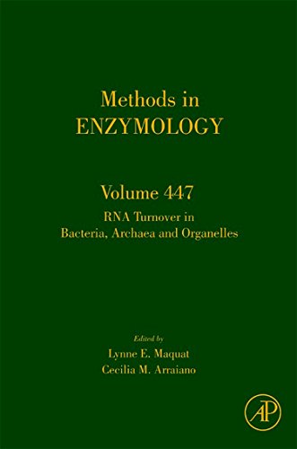 9780123743770: RNA Turnover in Prokaryotes, Archae and Organelles (Methods in Enzymology, Vol. 447) (Volume 447)