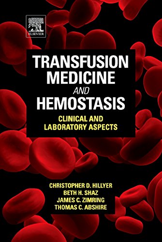 Beispielbild fr Transfusion Medicine and Hemostasis: Clinical and Laboratory Aspects zum Verkauf von HPB-Red