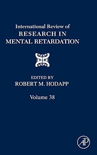 Stock image for International Review of Research in Mental Retardation: Volume 38 for sale by ThriftBooks-Dallas