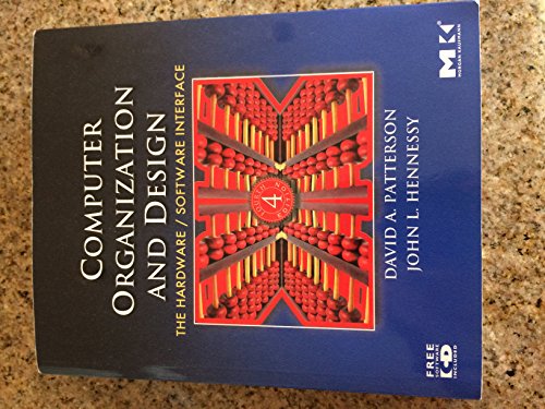 9780123744937: Computer Organization and Design: The Hardware/Software Interface