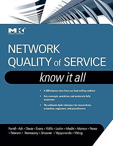 Stock image for NETWORK QUALITY OF SERVICE KNOW IT ALL (MORGAN KAUFMANN KNOW IT ALL) for sale by Basi6 International