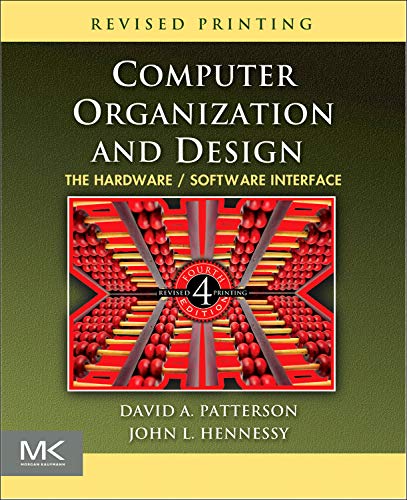 Beispielbild fr Computer Organization and Design: The Hardware/Software Interface zum Verkauf von medimops