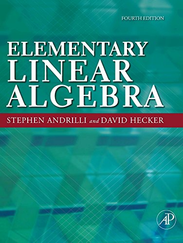 9780123747518: Elementary Linear Algebra