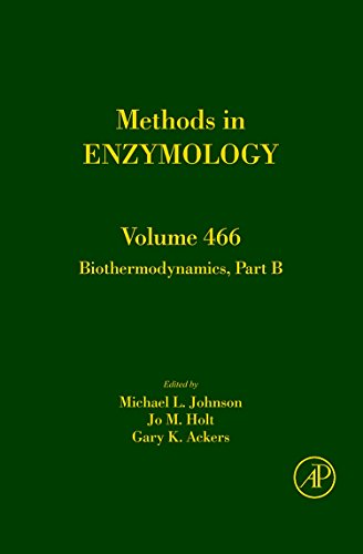 Beispielbild fr Methods In Enzymology: Biothermodynamics, Part B (Volume 466) zum Verkauf von Anybook.com