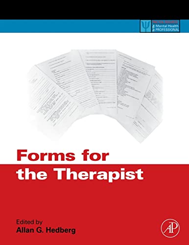 Stock image for Forms for the Therapist (Practical Resources for the Mental Health Professional) for sale by Chiron Media