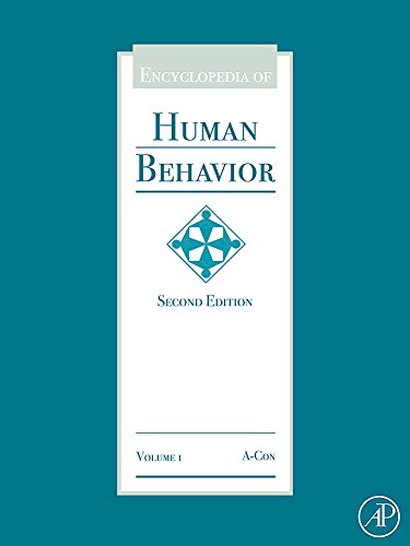 9780123750006: Encyclopedia of Human Behavior