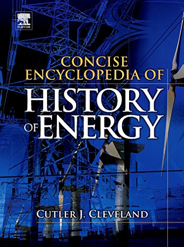 Imagen de archivo de CONCISE ENCYCLOPEDIA OF HISTORY OF ENERGY,1/ED (HB) a la venta por Basi6 International