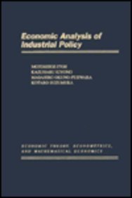 9780123757357: Economic Analysis of Industrial Policy (Economic Theory, Econometrics, and Mathematical Economics)
