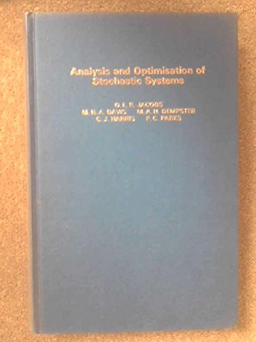 Immagine dell'editore per Analysis and Optimization of Stochastic Systems venduto da Studibuch
