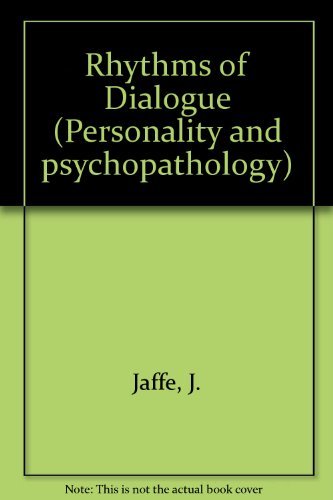 9780123798503: Rhythms of dialogue (Personality and psychopathology)