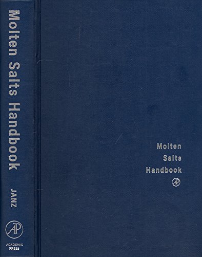 Stock image for Molten Salts Handbook for sale by Zubal-Books, Since 1961