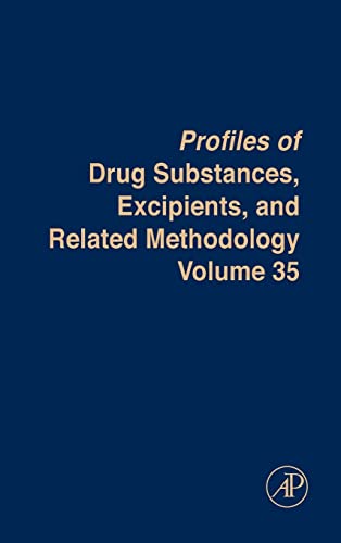 Stock image for Profiles of Drug Substances, Excipients and Related Methodology (Volume 35) for sale by Anybook.com