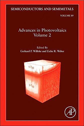 9780123813435: Advances in Photovoltaics: Part 2: Volume 89 (Semiconductors and Semimetals)
