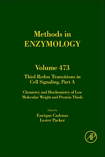 9780123813459: Thiol Redox Transitions in Cell Signaling, Part A: 473 (Methods in Enzymology): Chemistry and Biochemistry of Low Molecular Weight and Protein Thiols: Volume 473