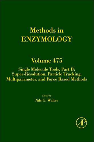 Beispielbild fr Single Molecule Methods, Part B: Super-Resolution, Particle Tracking, Multiparameter, and Force Based Methods (Volume 475) zum Verkauf von Anybook.com