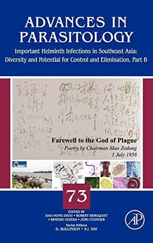 9780123815149: Important Helminth Infections in Southeast Asia: Diversity and Potential for Control and Elimination, Part B: 73