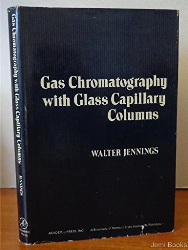 Imagen de archivo de Gas chromatography with glass capillary columns a la venta por HPB-Red