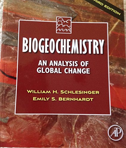 Imagen de archivo de Biogeochemistry: An Analysis of Global Change a la venta por Revaluation Books