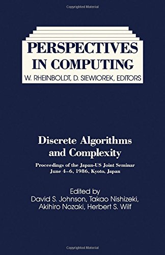 9780123868701: Discrete Algorithms and Complexity (Perspectives in Computing)