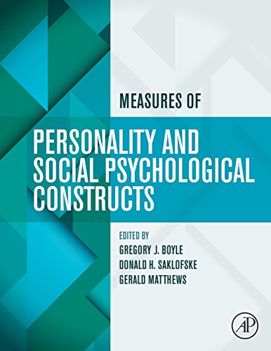 Imagen de archivo de Measures of Personality and Social Psychological Constructs a la venta por Chiron Media