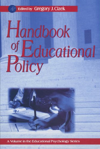 Imagen de archivo de Handbook of Educational Policy a la venta por Revaluation Books
