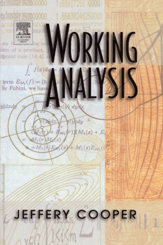 9780123885807: Working Analysis