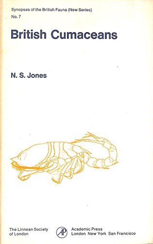 Stock image for British cumaceans: Arthropoda, Crustacea : keys and notes for the identification of the species (Synopses of the British fauna) Jones, N. S for sale by CONTINENTAL MEDIA & BEYOND