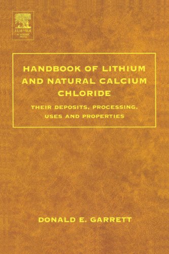 9780123909282: Handbook of Lithium and Natural Calcium Chloride