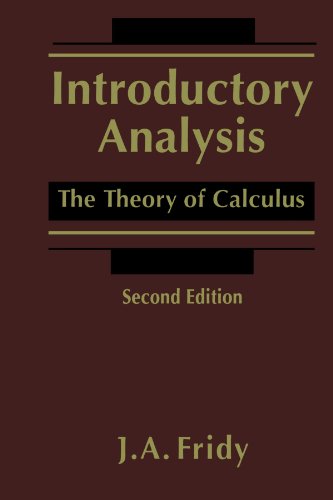 Stock image for Introductory Analysis: The Theory of Calculus for sale by Revaluation Books