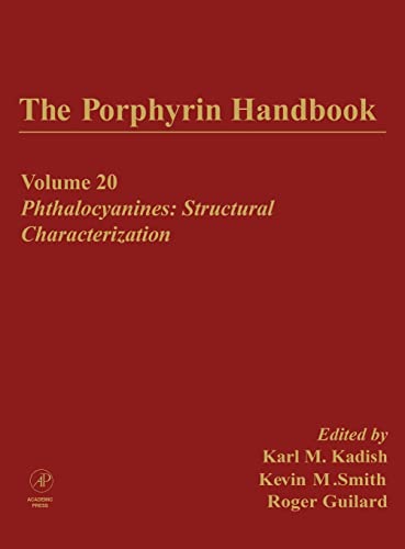 Beispielbild fr The Porphyrin Handbook: Phthalocyanines: Structural Characterization: 20 (Volume 20) zum Verkauf von Anybook.com