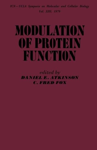 9780123942227: Modulation of Protein Function